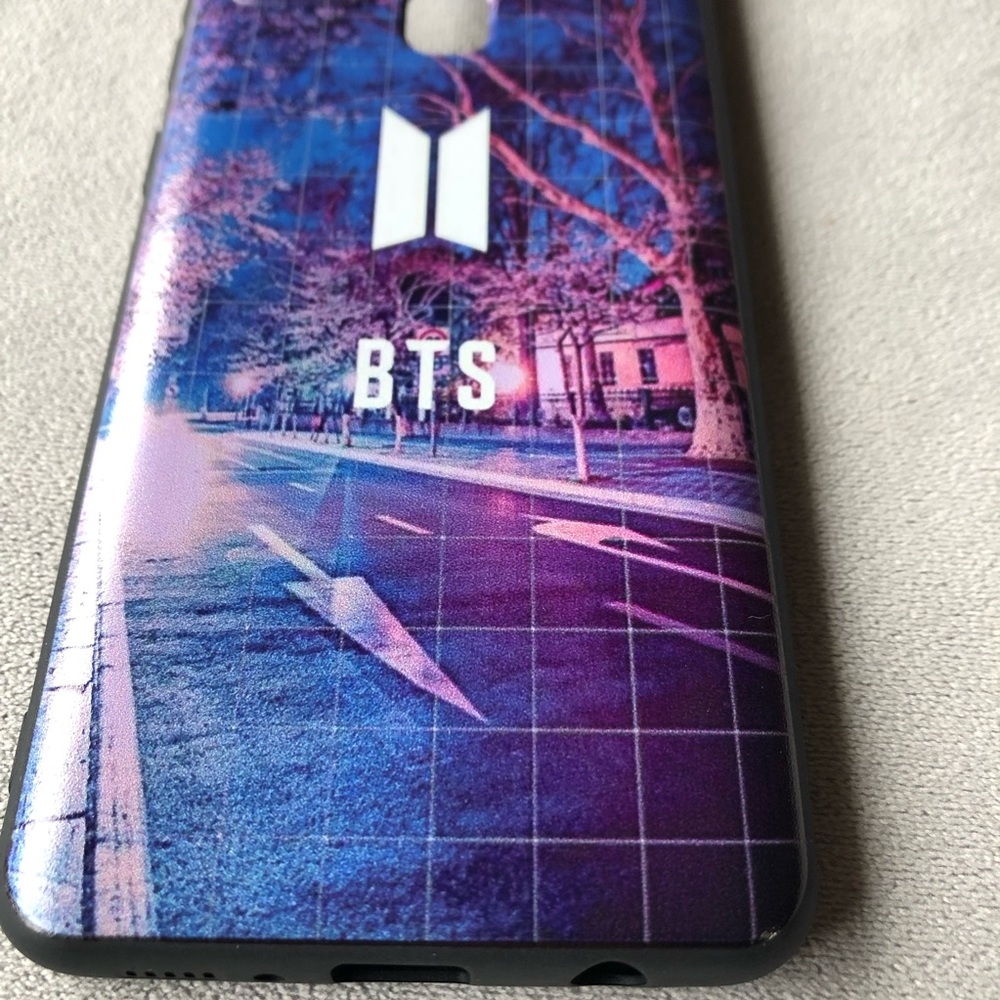 BTS Samsung Galaxy A21S ~ Silicone Phone Case ~ Street Landscape ~ Brand New!